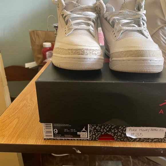 AIR JORDAN RETRO 3 pure money - Picture 1 of 4